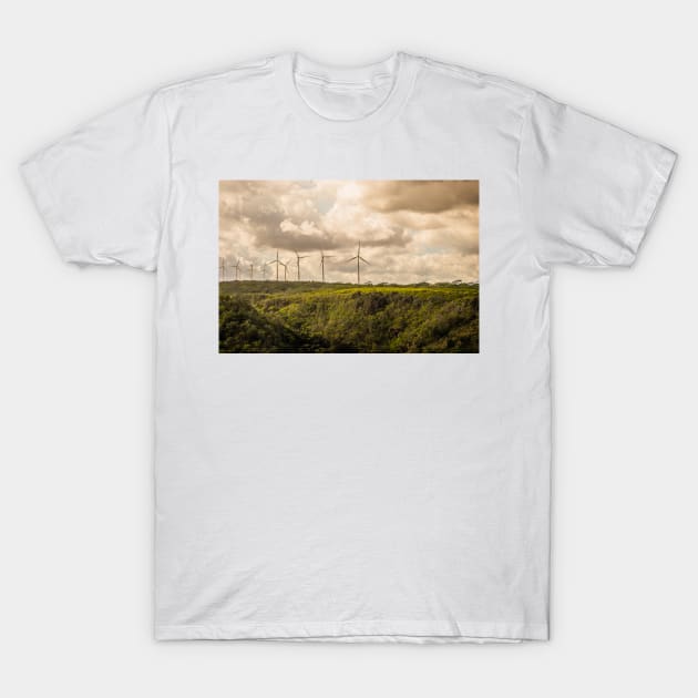 Wind farm T-Shirt by KensLensDesigns